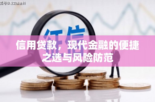安泽信用贷款，现代金融的便捷之选与风险防范
