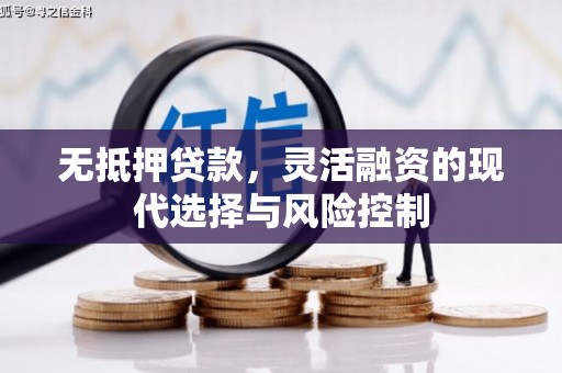 安泽无抵押贷款，灵活融资的现代选择与风险控制