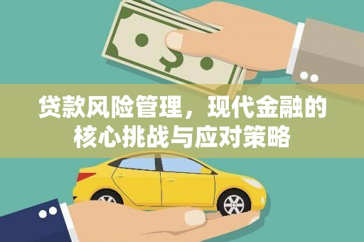 安泽贷款风险管理，现代金融的核心挑战与应对策略