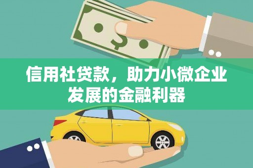 安泽信用社贷款，助力小微企业发展的金融利器