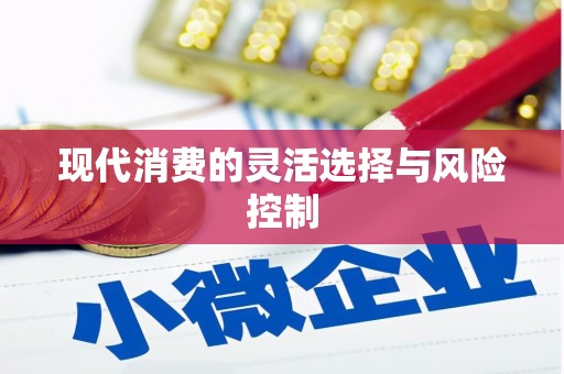 安泽现代消费的灵活选择与风险控制